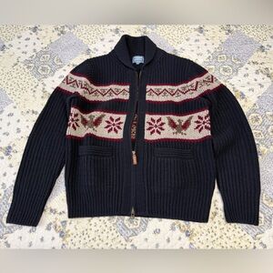 Gant cowichan style wool sweater